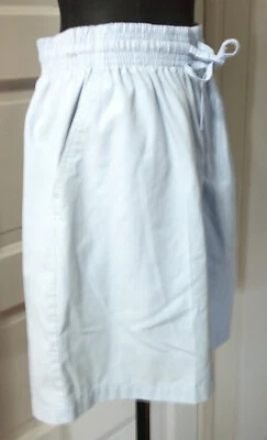 Shorts confortáveis estilo pull on azul claro anos 90 KAREN SCOTT 14 - Imagem 1 de 3