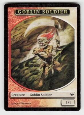 Eventide #7 Goblin Soldier Token - Image 1 of 2