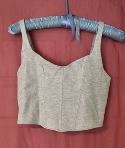 Gilly Hicks Hollister Zip Corset Top NWT - Picture 1 of 8