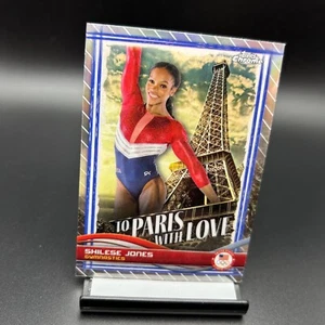 2024 Topps Chrome USA Olympics To Paris With Love #13 Shilese Jones Gymnastics - Picture 1 of 2