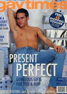 GAY TIMES * DEC 2001 * U.K. PUBLICATION * GAY NEWS - Picture 1 of 1