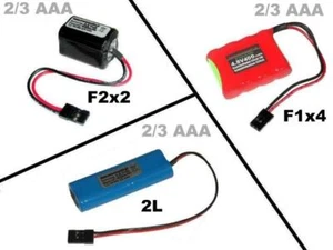 Empfängerakku 2/3 AAA 4.8V400 mAh, mit vielen Optionen zur Auswahl... - Picture 1 of 4