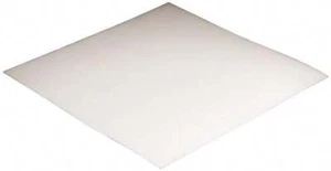 White/Translucent Polyethylene HDPE Sheet, 1/16" Thick x 24" Square, +/-5% Toler - Picture 1 of 1