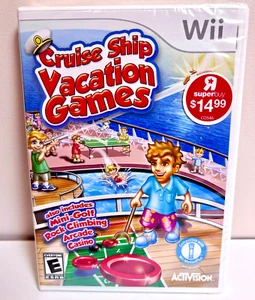 Cruise Ship Vacation Games Activision Nintendo Wii Videojuego Precintado Nuevo - Imagen 1 de 2