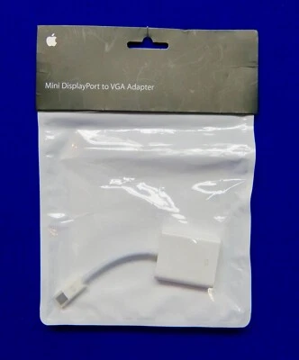 NIP Apple OEM Mini DisplayPort to VGA White Adapter (MB572Z/A) - Image 1 of 3