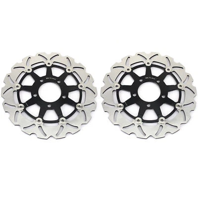 for Suzuki 2 Front Brake Rotors SV650S 03-15 Katana GSX600F GSX750F 03 04 05 06 - Image 1 of 4