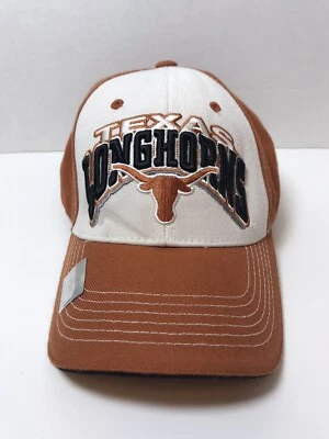 Texas Longhorns burnt orange embroidered Baseball cap hat Strapback - Image 1 of 4