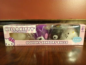Sanrio Hello Kitty & Friends Squishy Sensory Balls 4-pack NEW 2023 - Picture 1 of 15