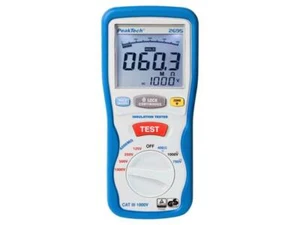 P 2695 Messgerät: Isolierwiderstand Messbereich R: 40/400Ω VAC: 1-750V PEAKTECH - Bild 1 von 1