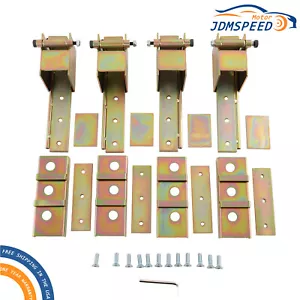 NEW Four Suicide Door Heavy Duty Hidden Hinges Rat Rod 2 Door Weld - Picture 1 of 15