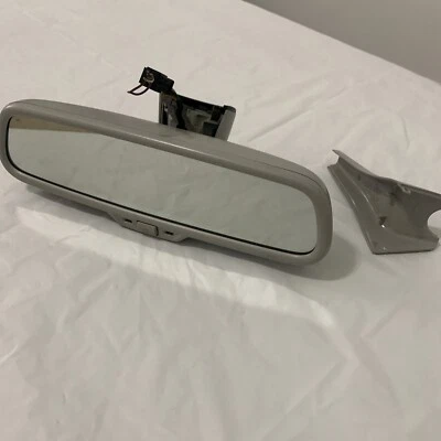 Espejo retrovisor Audi A6 2005-2008 atenuación automática con sensor de lluvia brújula gris 06 07 Foto 1 de 4