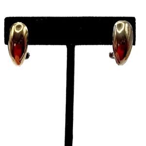 Modernist Waterdrop Gunmetal Dark Metal Short Drop Piercing Earrings - Bild 1 von 24