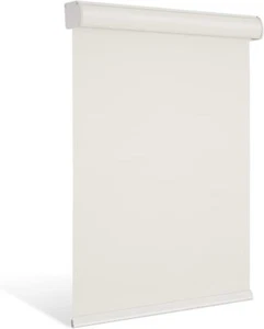 Blackout Cordless Solar Roller Shades Blinds-White/ Beige/ Gray/ Black - Picture 1 of 13