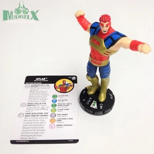 Heroclix Captain America und Avengers Set Atlas #063 Super Rare Figur mit Karte! - Bild 1 von 1