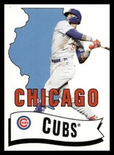 Javier Baez 2021 Topps 582 Montgomery Club Insert #6 Cubs