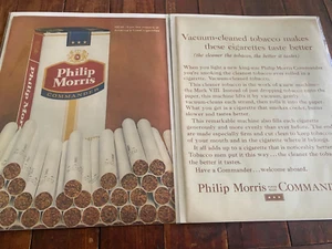 Anuncio de cigarrillos Philip Morris 1961 vintage - Imagen 1 de 1