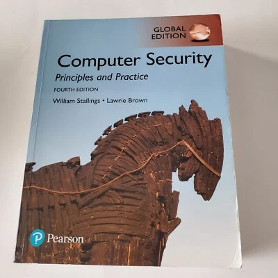 Computer Security: Principles And Practice, Global Edition 4 edition Code Used - Image 1 of 3