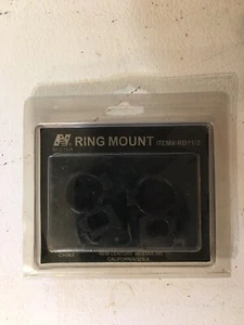 NCStar RB 11/2 Scope Ring Mount, NOS - Picture 1 of 2