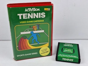 ATARI 2600 TENNIS. Activision PAL version. Boxed - Picture 1 of 4