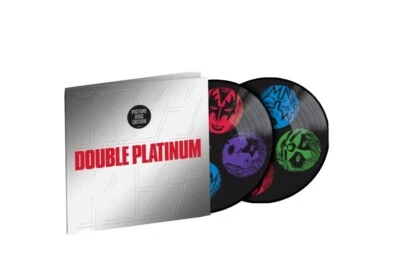 KISS Double Platinum Picture Disc 2xLP Limited Edition KISS Embossed - New - Image 1 of 3