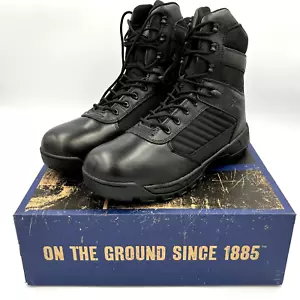 Bates Herren Taktisch Sport 2 Hoch Seitenreißverschluss Schwarz Militär Stiefel Größe 12 - Bild 1 von 9