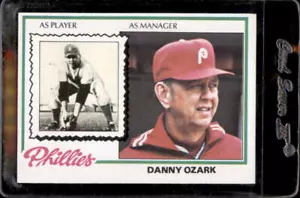 1978 Topps #631 Danny Ozark Philadelphia Phillies - schöne Karte - Bild 1 von 2