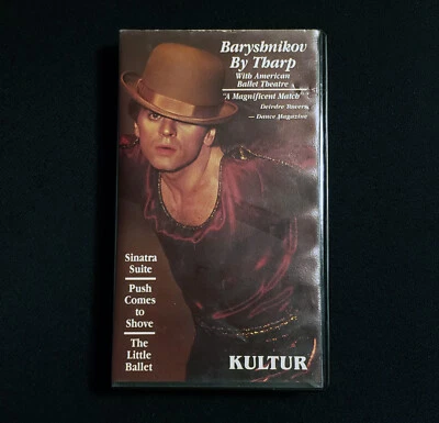 BARYSHNIKOV Ballet Theatre VHS Video - Sinatra Suite Dance Arts 70s Rare VINTAGE - Image 1 of 3
