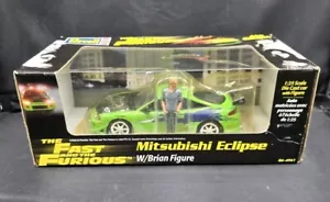 2002 Revell Fast & the Furious 1/25 scale Mitsubishi Eclipse with Brian Figure - Picture 1 of 9