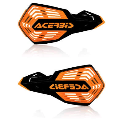ACERBIS HANDGUARD X-FUTURE NERO/ARANCIO per Honda CRF 250 R WE 2025-2025 Foto 1 de 4