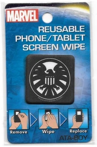 Marvel Comics S.H.I.E.L.D. Bild wiederverwendbares Handy/Tablet Bildschirm abwischbar NEU UNBENUTZT - Bild 1 von 1