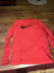Red Nike Hoodie YXL - Picture 1 of 1