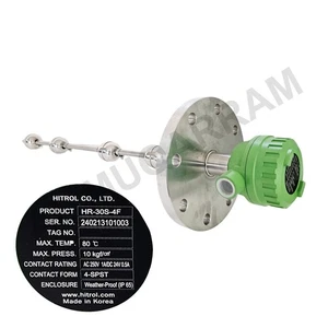 Interruptor de nivel tipo flotador HITROL HR-30S-4F - Imagen 1 de 8