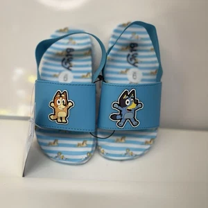 Sandalias Bluey Niños Talla 9, Nuevas Unisex - Imagen 1 de 4