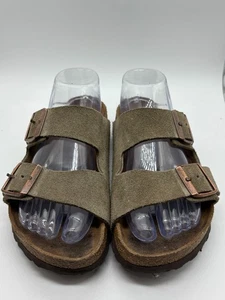 Sandalias Birkenstock Arizona para mujer de gamuza de cuero talla 37 - Imagen 1 de 8
