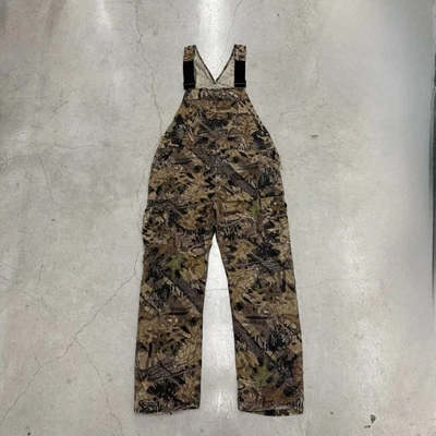 Jerzees Vintage Camo Overalls Size 36 for Hunting Fishing - Image 1 of 4