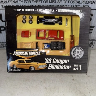 Ertl Collectibles 2000 American Muscle Orange 69 Cougar Eliminator Diecast Kit  - Image 1 of 2