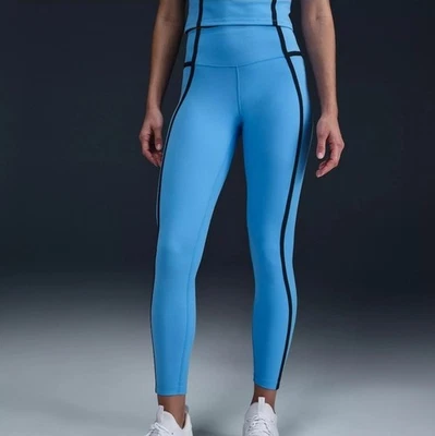 Nike Womens One High Waisted 7/8 Leggings Size Medium - Image 1 of 4