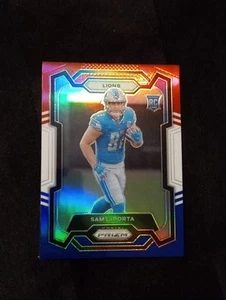 Sam LaPorta 2023 Panini Prizm Red White Blue Prizm Rookie RC #332 Lions - Imagen 1 de 2