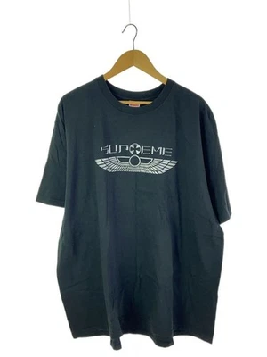 CAMISETA SUPREME WING TEE XXL ALGODÓN NEGRA USADA Foto 1 de 4