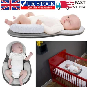 Baby Nest Pod Travel Newborn Cot Portable Bed Lounger 100% Cotton Removable Gift - Picture 1 of 9