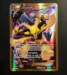 Alakazam EX 125/124 - Secret Rare - Full Art - Fates Collide - LP - Picture 1 of 5