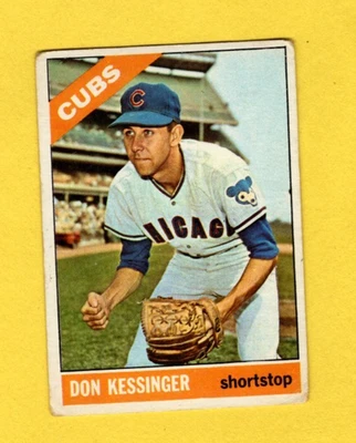1966 Topps Don Kessinger novato #24 Chicago Cubs buen envío gratuito Foto 1 de 3