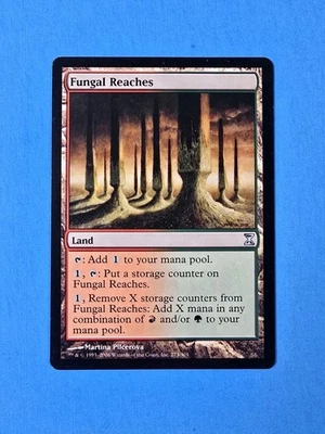 1x Fungal Reaches Time Spiral 2006 Mtg Magic Gathering Card Dual Land Mana 273 - Image 1 of 2