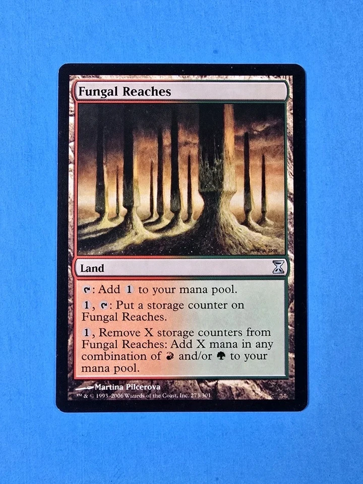 1x Fungal Reaches Time Spiral 2006 Mtg Magic Gathering Card Dual Land Mana 273 - Image 1 of 2
