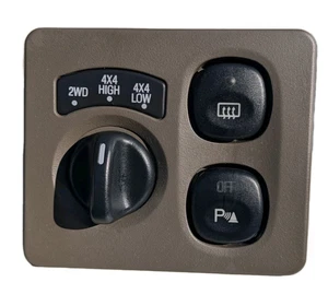 1999 - 2004 Ford Excursion F250 F350 4X4 4WD Switch Panel Park Sensor & Defrost - Bild 1 von 7