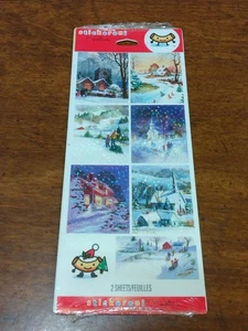 Hallmark Stickeroni Christmas Winter Wonderland Stickers New Sealed - Picture 1 of 6