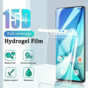 Screen Protector TPU Hydrogel Film For Samsung S23 S24 S25 Edge Ultra Plus - Picture 1 of 10