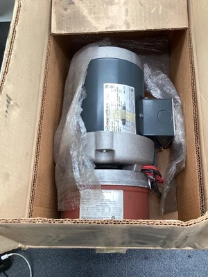MARATHON 056T17F5348 1/3 HP 3PH Brake Motor 1725 RPM NEW - Image 1 of 4