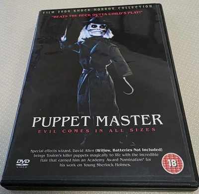 Puppet Master (1989) DVD Region Free  - Certificate 18 - VGC - Image 1 of 4