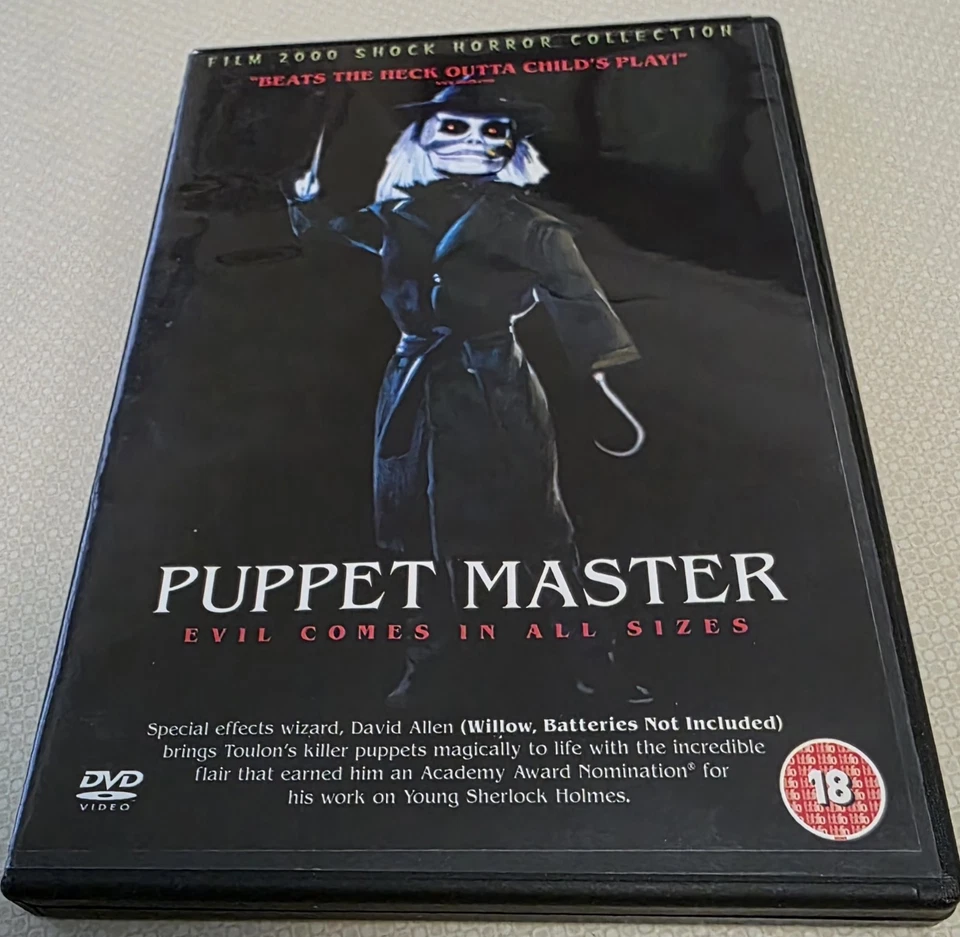 Puppet Master (1989) DVD Region Free  - Certificate 18 - VGC - Image 1 of 4